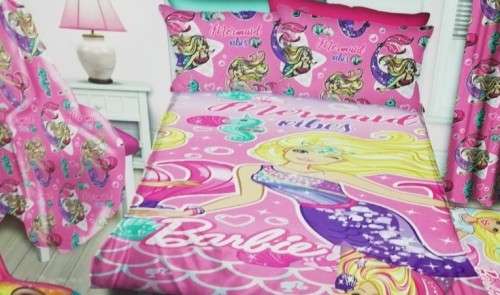 Barbie Mermaid Vibes Unlined Curtain 230*218