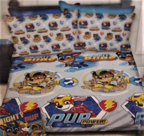Paw Patrol Mighty Pups 3/4 Duvet Cover Set
