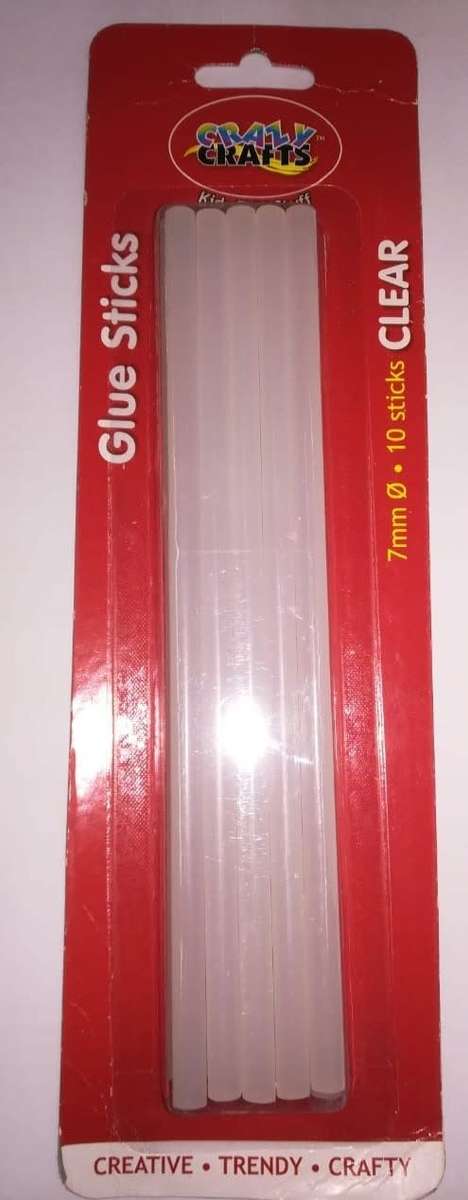 Glue Gun Clear Stick 10PC (7.0mm)
