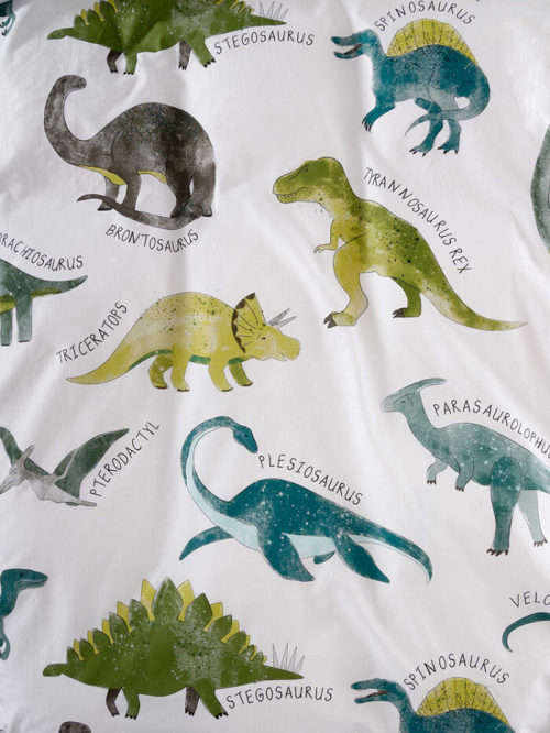 Dino Roar 3/4 Duvet Cover Set
