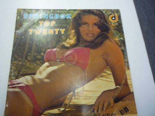 LP RECORD : SPRINGBOK TOP 20 - A DISC JOCKEY DOUBLE ALBUM. (CLARK McKAY AND DANA NIEHAUS)