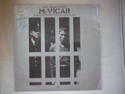 LP RECORD : McVICAR - THE WHO ( Original Sound Track Recording )