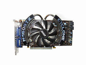 MSI cyclone GTX 460 1Gb DDR5