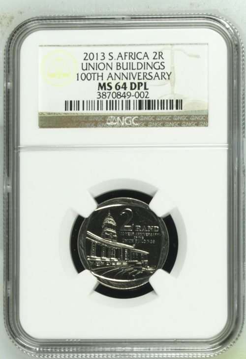 2013 Union building  R2 NGC MS64 DPL