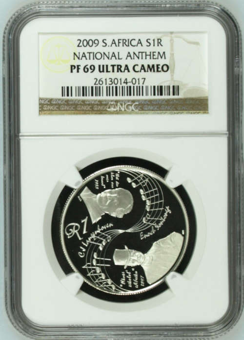 National Anthem 2009 PF69 NGC Graded