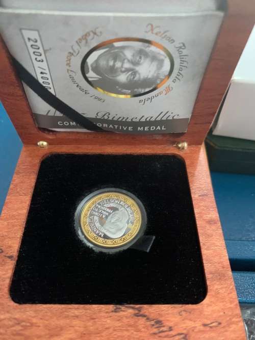 Mandela Mint Of Norway Bimetallic