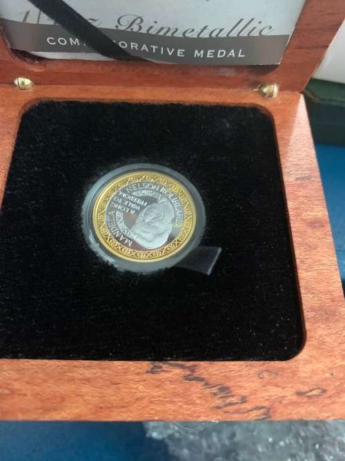 Mandela Mint Of Norway Bimetallic