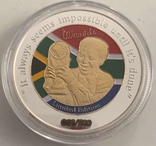 Mandela invictus medallion