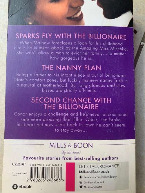 Mills and boon: 3 books in 1 One night with a billionaire