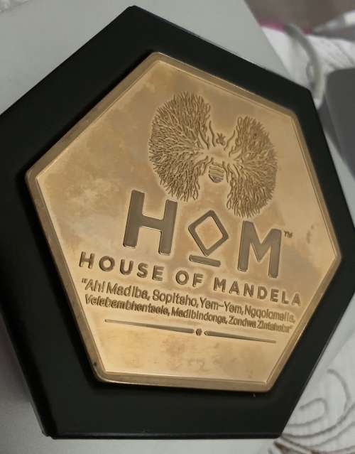 House of Mandela 95th birthday 1/10th Gold With Certificate