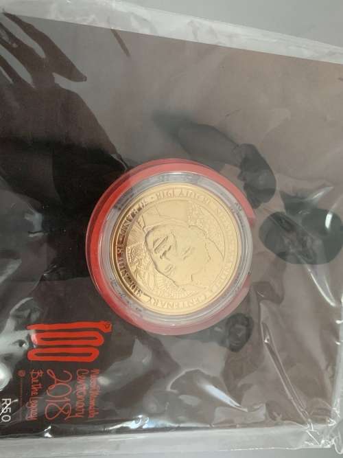 Mandela 100th BDay Bronze R50 coin *sealed*