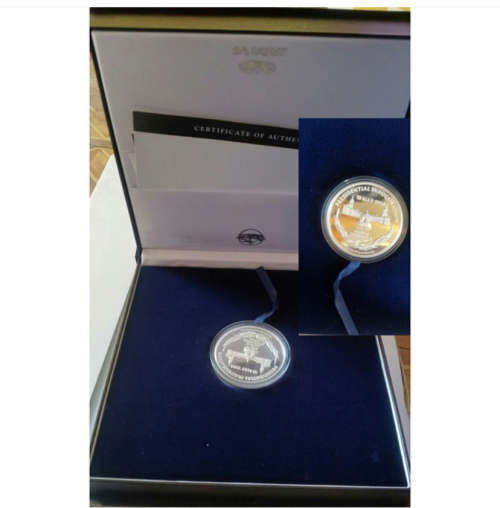 Mandela Inauguration 5oz Silver