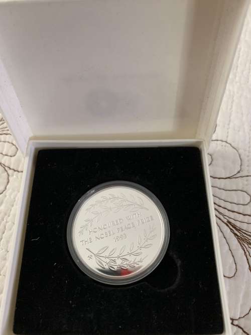 Mandela Silver Norway Coin