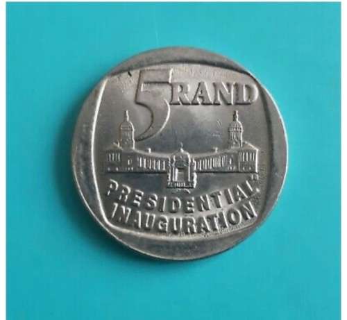 Mandela Inauguration R5 Circulated