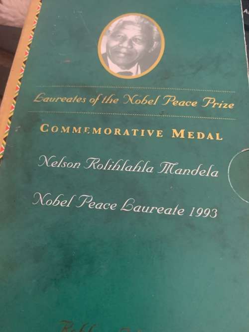 Mint Of Norway Silver Mandela Medallion