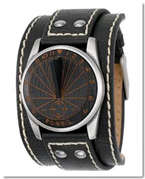 REVOLUTIONARY Men`s fossil watch (sundial: works with the sun open to see it)  (24 HOUR SHIPPING)