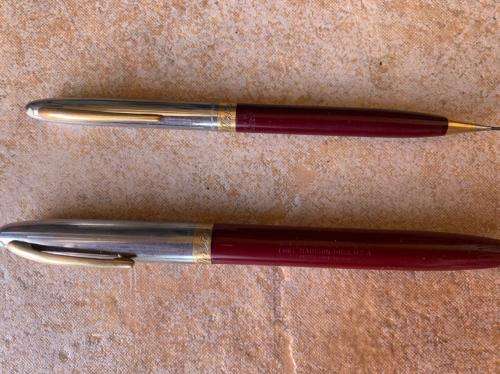 !!! STUNNING EXECUTIVE SHEAFFER`S INK PEN ANDE PENCIL SET !!!