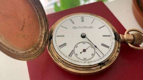 !!!CRAZY R1 START ELGIN NATL WATCH CO POCKET WATCH ***VALUED AT R120000*** !!!