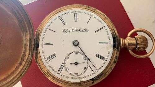 !!!CRAZY R1 START ELGIN NATL WATCH CO POCKET WATCH ***VALUED AT R120000*** !!!