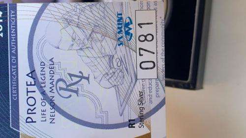 !!! CRAZY R1 DEAL SCARCE STUNNING COLLECTABLE 2014 PROOF PROTEA SILVER R1  LOW MINTAGE  !!!