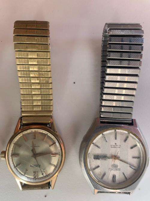 !!! CRAZY R1 START JOB-LOT MIXED WRIST WATCHES -SEIKO ROAMER CITIZEN !!!