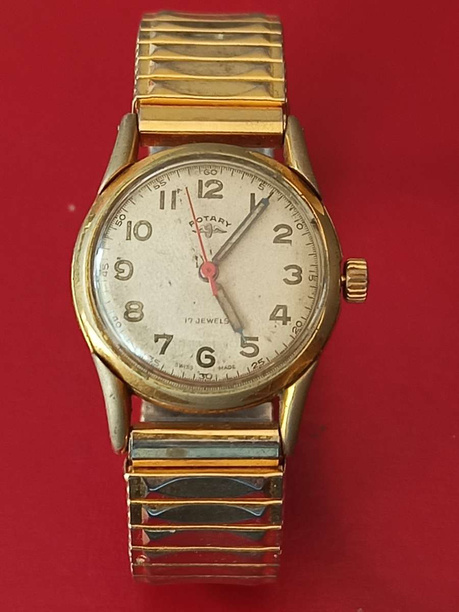!!! Crazy R1 start !!! Collectors Rotary 17 Jewels men`s watch