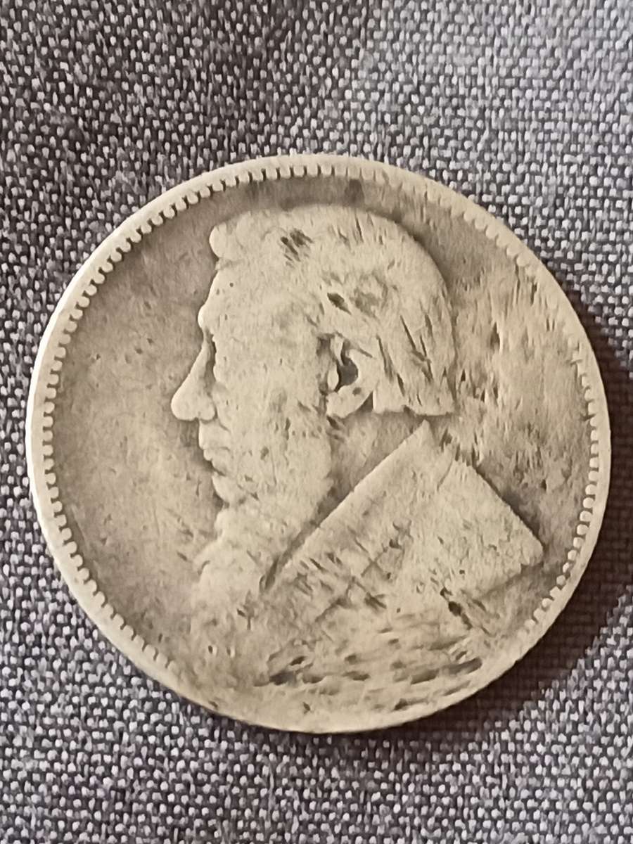 !!! Crazy R1 start !!! Collectors 1893 Paul Kruger one shilling