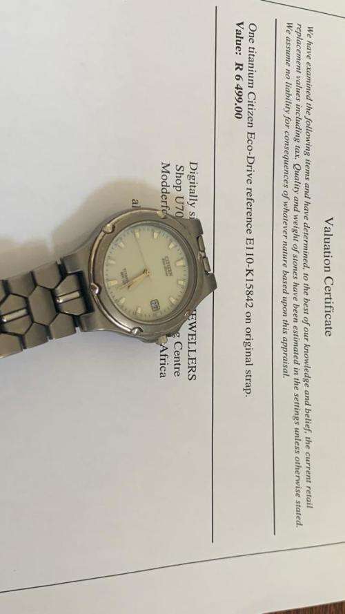 !!! STUNNING TITANUIM CITIZEN ECO-DRIVE WRIST WATCH!!!