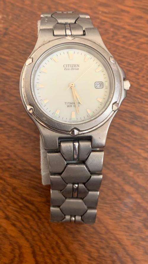 !!! STUNNING TITANUIM CITIZEN ECO-DRIVE WRIST WATCH!!!