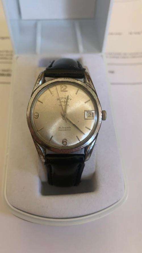 !!!VINTAGE ROTARY 21 JEWELS INCABLOC!!!