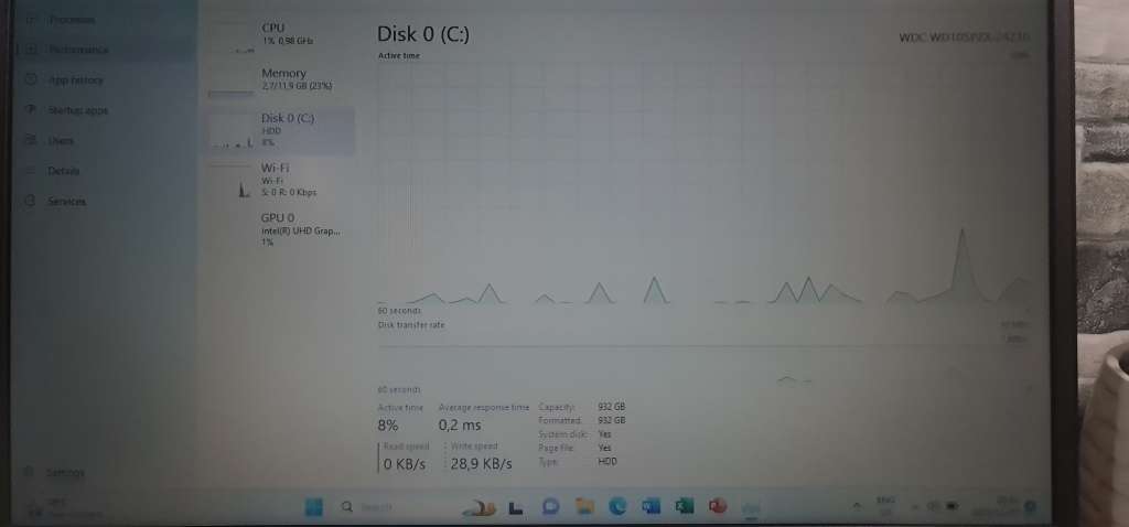 10th GEN i5 KILLER**LENOVO 8265u*12GB RAM*1000GB SATA**WINDOWS 11 PRO