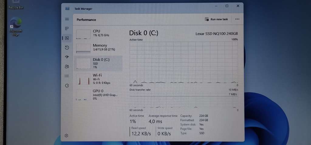 Lenovo i5 8 CPU_16GB DDR4 Ram_256GB SSD_Windows 11