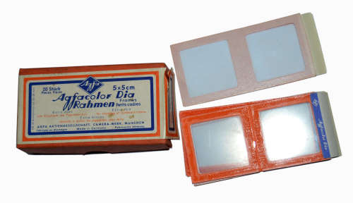 Agfa Dia-frames 5x6cm box of 20