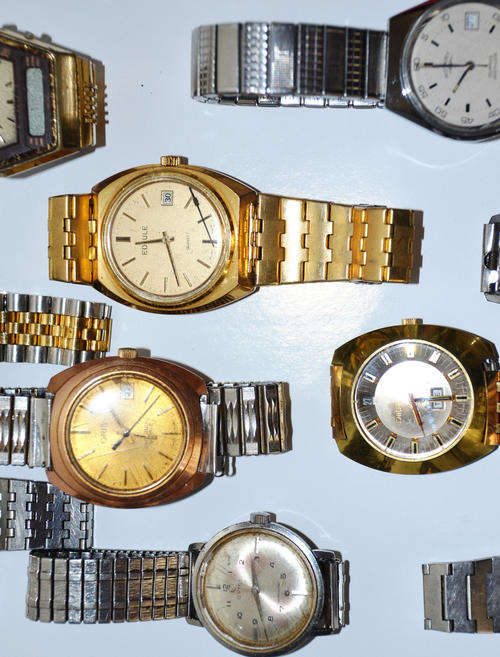 Mens Watches Old Lot of 12 incl Rotary Avenger