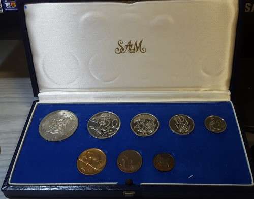 1967 RSA PROOF SET - SILVER R1,00 - Dr HF VERWOERD - THE RARE ONE