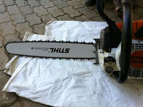 STIHL CHAINSAW MS381 - EXCELLENT - NEW 60cm BAR, NEW CHAIN, NEW FILTERS - SHORT LISTING