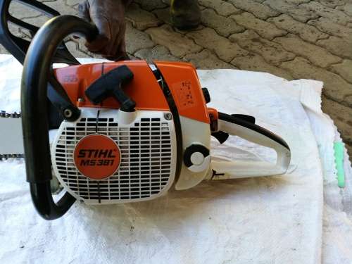 STIHL CHAINSAW MS381 - EXCELLENT - NEW 60cm BAR, NEW CHAIN, NEW FILTERS - SHORT LISTING