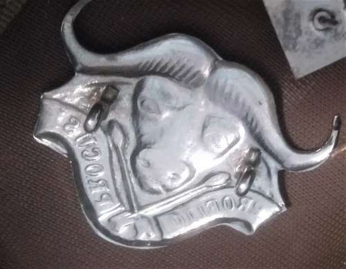 SADF - 32 Battalion Beret Badge - Rare