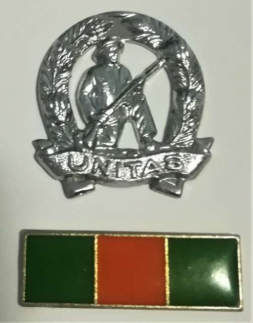 SADF - Commando beret balkie / beret bar and beret badge