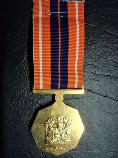 SADF - Issued pro-Patria medal - Awarded for border duty