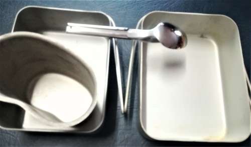 SADF - Lovely camping set - Dixie set - New pikstel - Fire bucket (Real bargain)