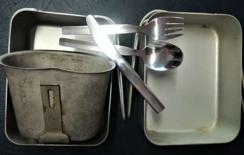 SADF - Lovely camping set - Dixie set - New pikstel - Fire bucket (Real bargain)