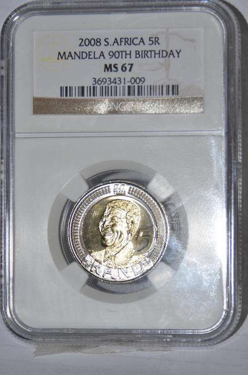 MS67 NGC MANDELA 90th B/DAY - GET YOURS CHEAP - 3rd HIGHEST GRADE EVER