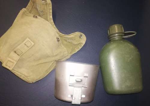 SADF - ORIGINAL BORDER WAR - COMPLETE WATER BOTTLE WITH FIREBUCKET