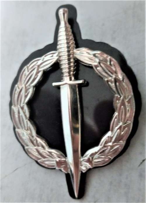 SILVER RECCE OPERATORS BADGE REPRO - EXTREMELY HIGH CLASS & GREAT QUALITY -  SELDOM FOUND