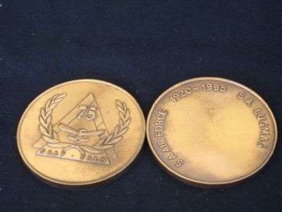 Coins - 75 Year Air Force Celebrations