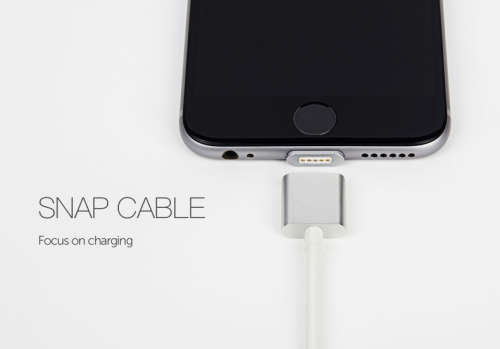 Snap Magnetic Charger Cable with LED Status Display For Apple