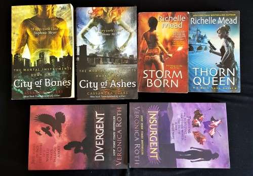 The Imortal Insturments, Dark Swan and Divergent series bundle