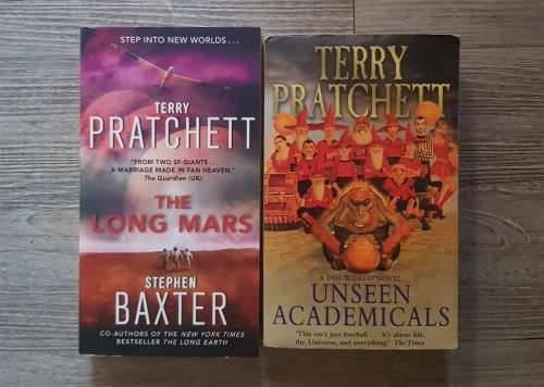 Terry Pratchett - The Long Mars + Unseen Academicals