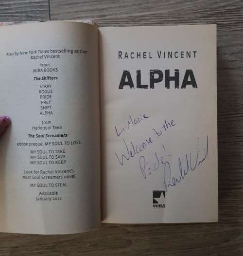 Shifters Bundle + Signed Copy of Alpha